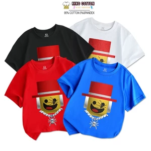 Áo Thun Cotton Trẻ Em ROBLOX SAMMY, Vải Cotton Chính Phẩm 4 Chiều, Size Từ 7 - 60kg, KING COTTON