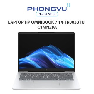 Laptop HP OmniBook 7 14-fr0033TU - C1MN2PA (Ultra 5-225U/ Intel Graphics 16GB/ 512GB/ Windows 11 + Office + Microsoft)