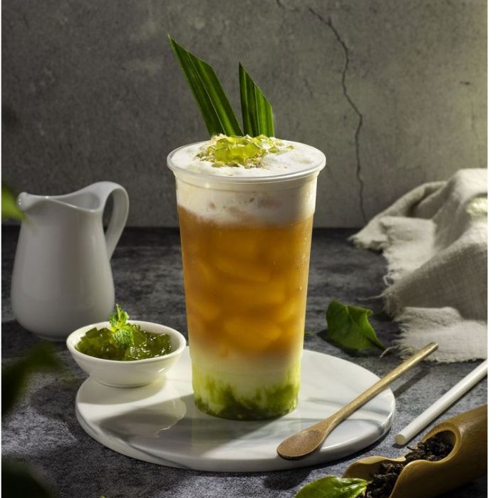 Trà Ô Long Túi Nâu Long Phú Gói 200gr - Nguyên Liệu Trà Sữa, Nước Trà, Thơm Lâu, Đậm Vị