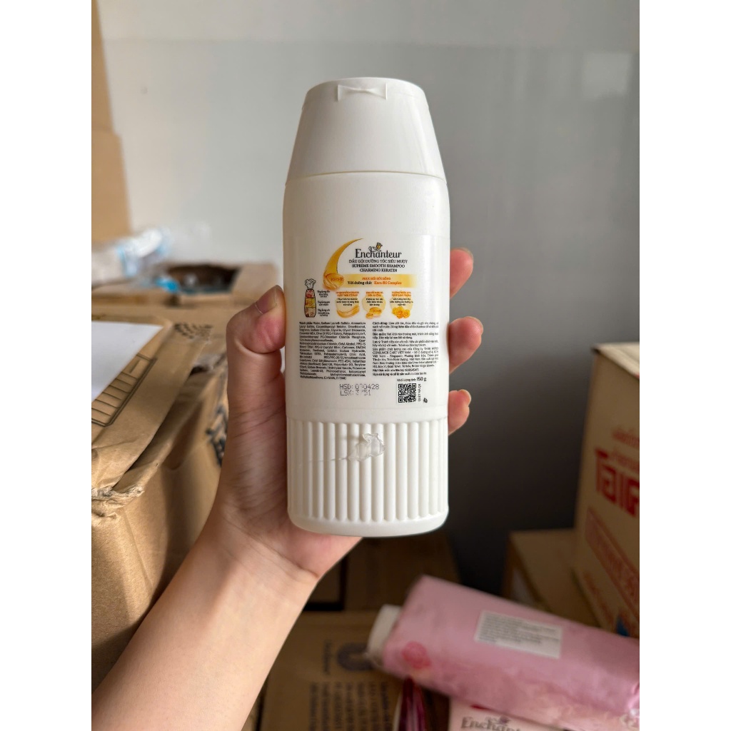 Dầu Gội , dầu xả hương nước hoa Enchanteur 150g