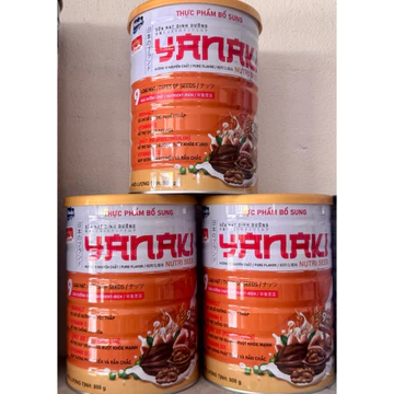 [Mẫu mới] Sữa Hạt YANAKI NUTRISEED FIDIMILK Sữa 9 Loại Hạt 800g