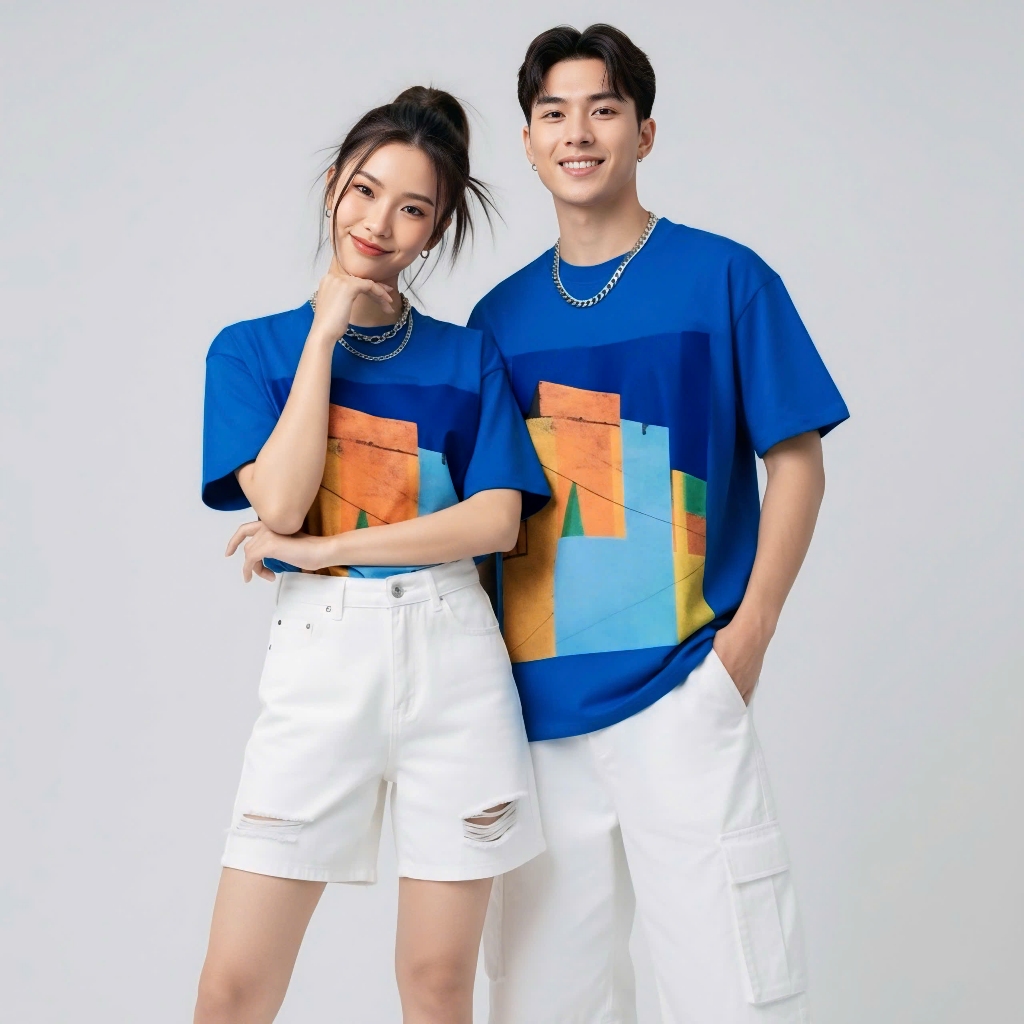 Áo Thun Mirage Nhà Xanh Trendy Local Brand Chất 100% Cotton Mềm Mịn Thoáng Mát.