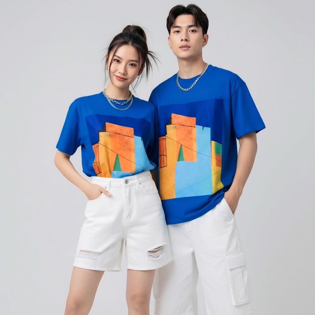 Áo Thun Mirage Nhà Xanh Trendy Local Brand Chất 100% Cotton Mềm Mịn Thoáng Mát.