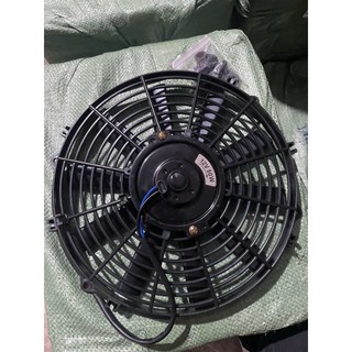 Quạt giàn nóng, quạt tản nhiệt điều hòa dùng cho ô tô, máy xúc, xe tải,..Điện 12v và 24v (1 chiếc)