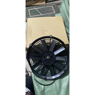 Quạt giàn nóng, quạt tản nhiệt điều hòa dùng cho ô tô, máy xúc, xe tải,..Điện 12v và 24v (1 chiếc)