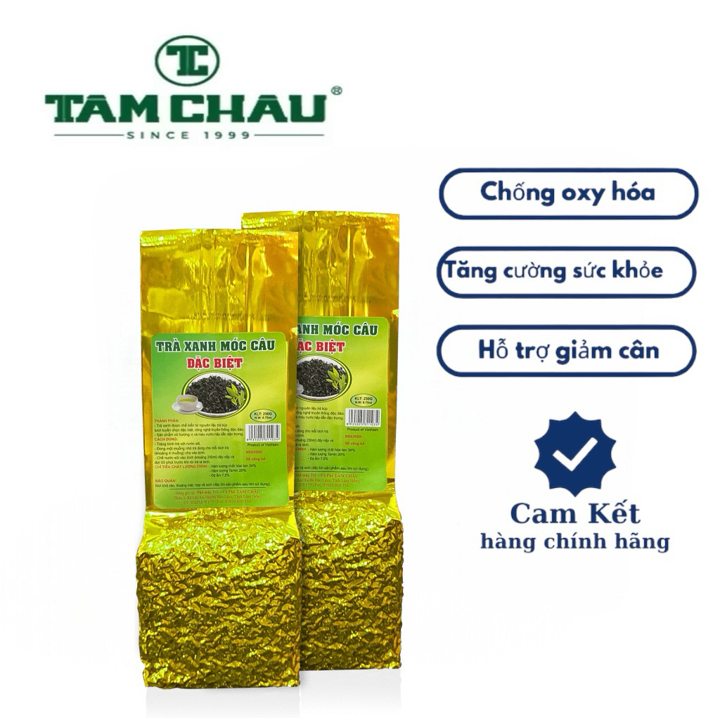 [TÂM CHÂU] Trà Xanh Móc Câu Đặc Biệt 250G