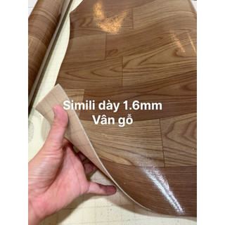 Combo simili 10m2 ( 2m*5m) dày 1.6mm vân gỗ, trang trí sàn sang trọng