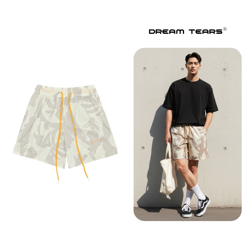 Quần Short Nam Dream Tears Chất Vải Gió Thoáng Mát Sang Trọng QG6