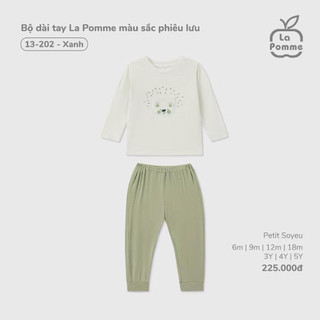 Bộ dài tay la pomme màu sắc phiêu lưu 6-5y