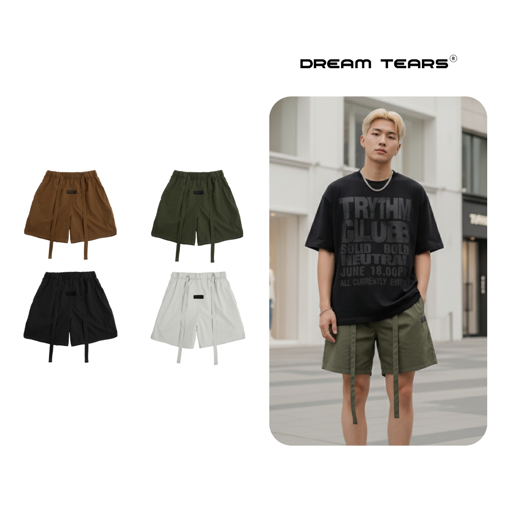 Quần Short Nam Dream Tears Chất Vải Gió Thoáng Mát Sang Trọng QG18
