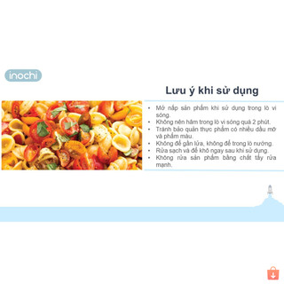 Hộp thực phẩm vuông Hokkaido Inochi - kháng khuẩn chịu nhiệt cao, dùng trữ thực phẩm khô tươi sống tiện lợi