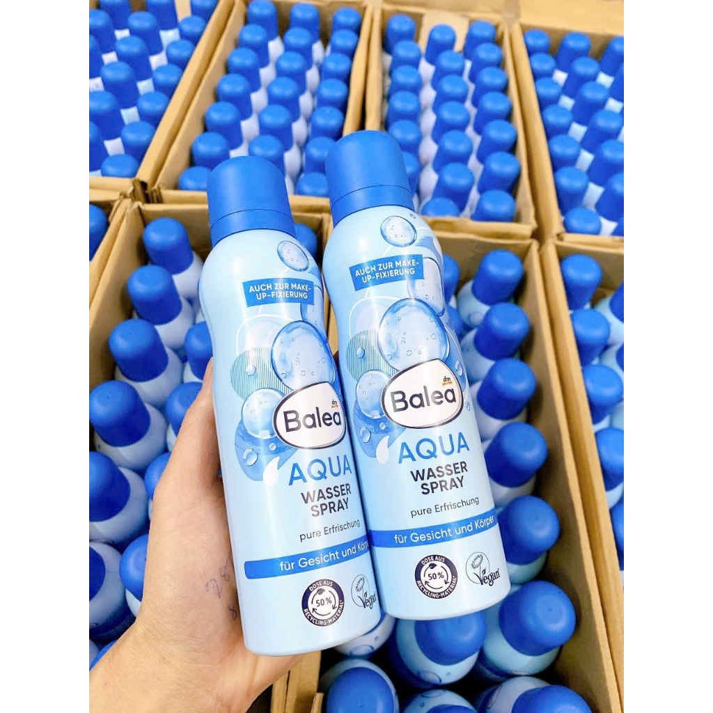[auth] XỊT KHOÁNG BALEA  AQUA 150ML -NỘI ĐỊA ĐỨC ĐỦ BILL [Hot]