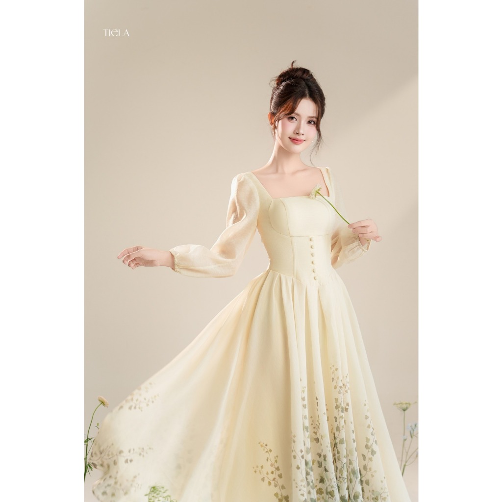Đầm váy hoa dáng dài-Anny Dress