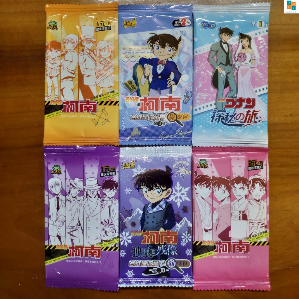 7 Mẫu Set Ảnh Thẻ Nhân Phẩm Thám Tử Lừng Danh Pack Card Kayou Off Movie ...