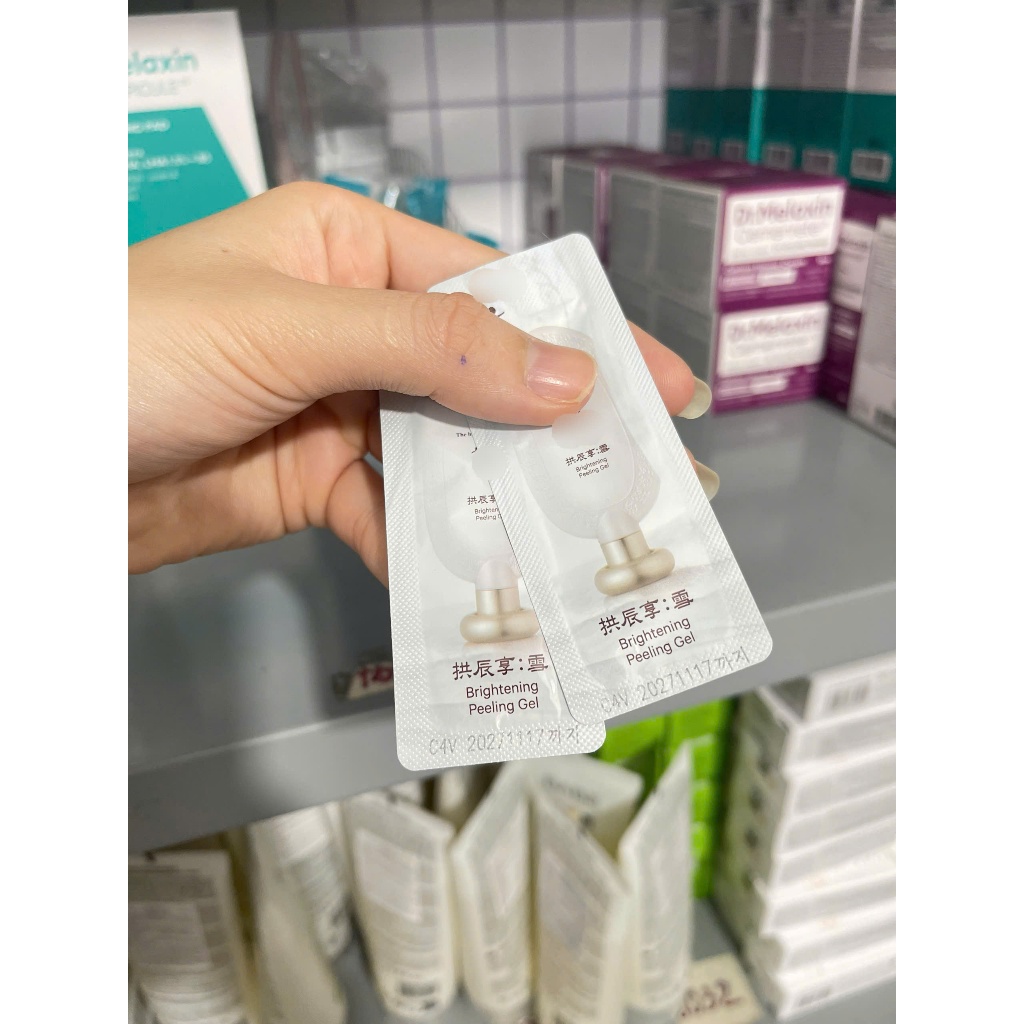 Tẩy da chết dạng Kỳ Whoo làm sáng da Brightening Peeling Gel Whoo 1ml_Dạng Gói