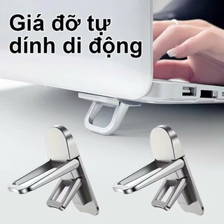 2 Chân Đế Laptop Mini Có Thể Gập Lại, Bàn Phím Máy Tính Di Động Nâng Với 2 Góc Có Thể Điều Chỉnh, Chân Đế Notebook Vô Hì