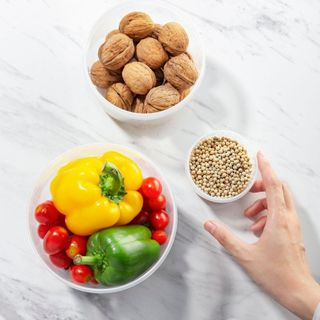 Hộp thực phẩm tròn Hokkaido Inochi - kháng khuẩn Ag+, chịu nhiệt cao, bảo quản đồ ăn tươi lâu tiện lợi