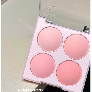 Má Hồng Dasique Blending Mood Cheek 4 Ô Mịn Lì Lên Màu Chuẩn 12g - Bebeau