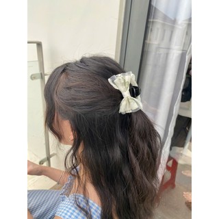 IK Kẹp Tóc Nơ Ren Size Nhỏ Dễ Thương Công Chúa Cho Nữ K355
