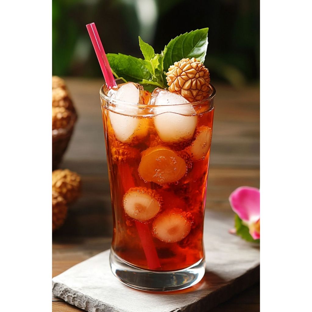 Set Trà Vải Túi Lọc LONG PHÚ 100gr 50 gói x 2gr - Trà Trái Cây, Nguyên Liệu Trà Sữa, Chè, Tea Bag