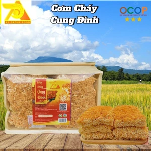 Cơm Cháy Chà Bông Cung Đình,Giòn Rụm,Thơm Mùi Gạo Nếp,Tách Dầu,Đặc Sản Ninh Bình,Túi Giấy 500g