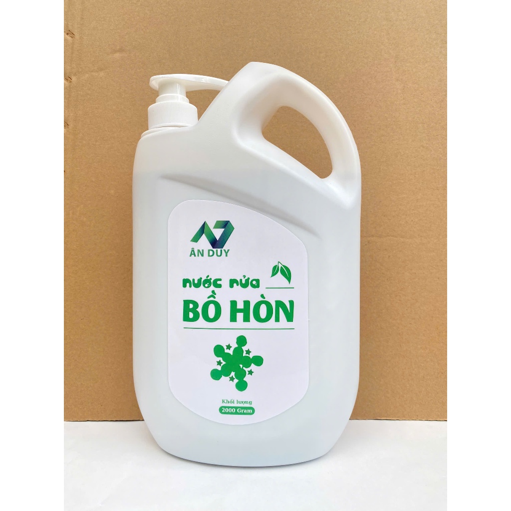 Nước rửa Bồ Hòn 2000g, RỬA BÌNH SỮA, DỤNG CỤ NHÀ BẾP.