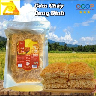 Cơm Cháy Cung Đình,Đồ Ăn Vặt Giòn Rụm,Tách Dầu Không Ngấy,Thơm Mùi Gạo Nếp, Túi Zip 250g