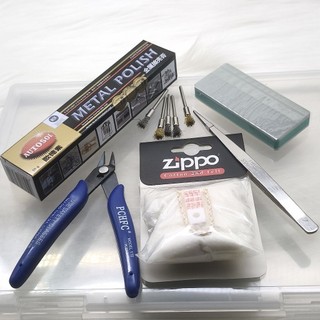 (hoả tốc ) combo 12 món vệ sinh zippo
