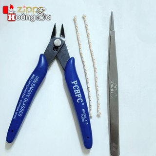(hoả tốc) combo kềm cắt tim+ nhíp+ 2 sợi tim