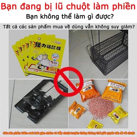 đuổi chuột và côn trùng có khả năng khử mùi chống nấm mốc - Dùng được cho cả nhà bếp và kho chứa đồ