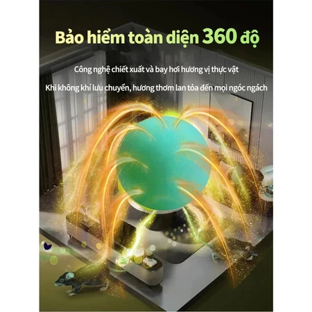 đuổi chuột và côn trùng có khả năng khử mùi chống nấm mốc - Dùng được cho cả nhà bếp và kho chứa đồ