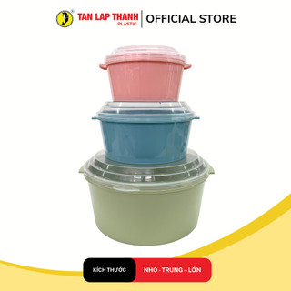 Bộ 3 thố Envy mix 3 màu có nắp đậy Tân Lập Thành Sản phẩm chất lượng, nhà nhà thịnhh vượng