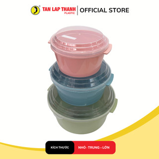 Bộ 3 thố Envy mix 3 màu có nắp đậy Tân Lập Thành Sản phẩm chất lượng, nhà nhà thịnhh vượng