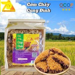 Cơm Cháy Gạo Lứt Chà Bông Cung Đình,Giòn Rụm, Thơm Mùi Gạo Lứt, Không Ngấy, Túi Giấy 250g