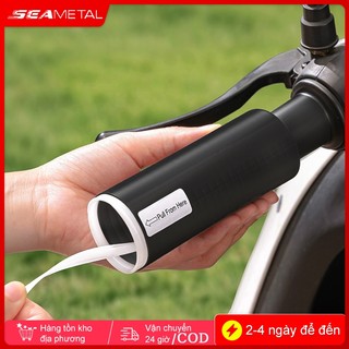 SEAMETAL Tự Thu Nhỏ Tay Lái Xe Máy Bao Silicon Chống Trơn Trượt Chống Rung Tay Cầm Bao Tay
