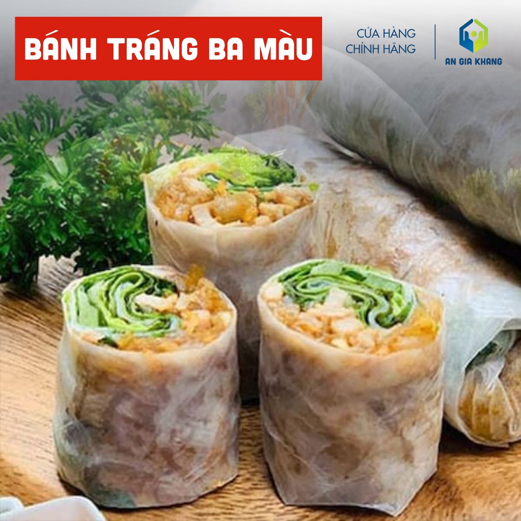 Bánh Tráng Ba Màu Foods For You 16cm/22cm 300g | Shopee Việt Nam