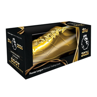 [ Golden Boot Tin ] Hộp Thẻ Cầu Thủ Chiếc Giày Vàng Topps 2026 Premier League Golden Boot Tin 2026 25/26 ( Hộp 57 Thẻ )