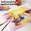 Bộ Cọ Vẽ Màu Nước Acrylic Gouache Chuyên Nghiệp Deli Set 3/5/10 Cọ Vẽ Đầu Tròn Nhiều Kích Thước Lựa Chọn