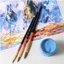 Bộ Cọ Vẽ Màu Nước Acrylic Gouache Chuyên Nghiệp Deli Set 3/5/10 Cọ Vẽ Đầu Tròn Nhiều Kích Thước Lựa Chọn