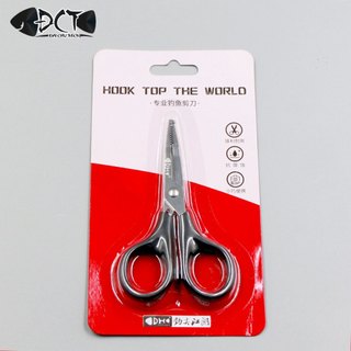 Kéo Câu Cá Dahe – Thép Không Gỉ 2Cr13, Mũi Nhọn Răng Cưa, Cắt Dây PE/Nylon, Nhỏ Gọn Mang Theo