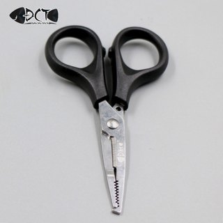 Kéo Câu Cá Dahe – Thép Không Gỉ 2Cr13, Mũi Nhọn Răng Cưa, Cắt Dây PE/Nylon, Nhỏ Gọn Mang Theo