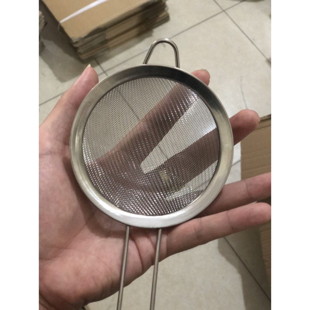Combo séc 3 Rây Lọc Cháo inox, Dụng Cụ lọc chảo.mẻ, vớt đồ ăn.