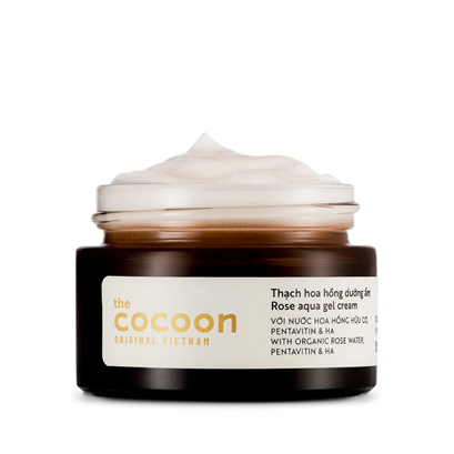 Thạch hoa hồng dưỡng ẩm cocoon 100ml (kem dưỡng ẩm)
