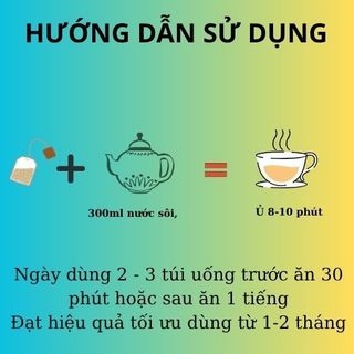 Trà Dáng việt trà thảo mộc thanh lọc cơ thể, giúp tiêu hoá khoẻ giữ dáng tự nhiên 35 túi lọc