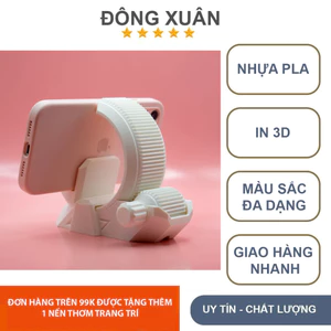 Giá đỡ điện thoại bánh răng – In 3D điều chỉnh góc linh hoạt (có hàng sau 2 ngày)