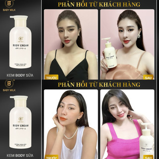 [Hot] Kem Dưỡng Trắng Toàn Thân Body Cream Baby Milk - Hàng Hiệu Cao Thiên Nhi