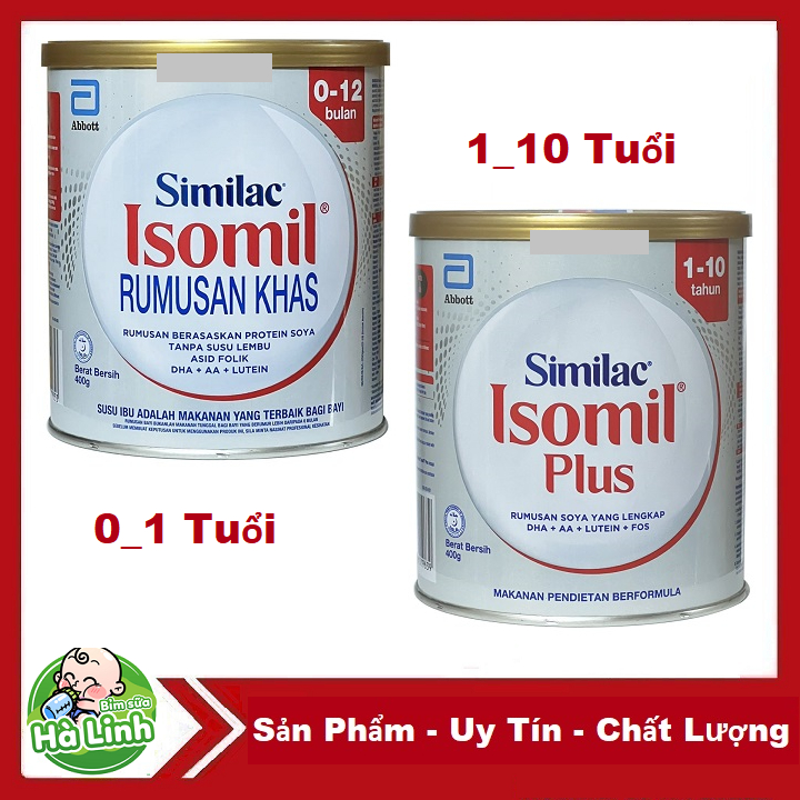Sữa Bột Similac Isomil, Isomil Plus 400g [Date 2027]......: | Shopee ...