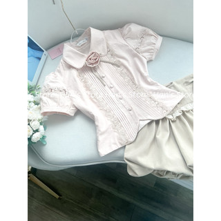 [HAN’S STORE] SET ÁO TIỂU THƯ KÈM CHÂN VÁY BÍ XINH XẮN (ẢNH THẬT)