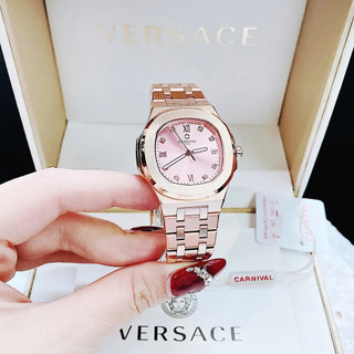 [Hot] Đồng Hồ Nữ Carnival Rose Elegance 8160L-VH-NH Chính Hãng - Đường kính mặt 34mm