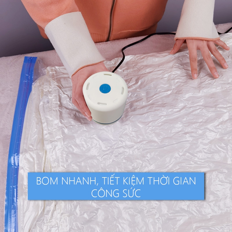 Kaleis Túi Hút Chân Không Tiện Lợi – Đựng Đồ, Nén Khí, Tiết Kiệm Không Gian, Chống Mốc, Dễ Dùng